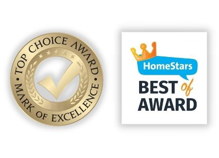 Top Choice and HomeStars Awards won Husky